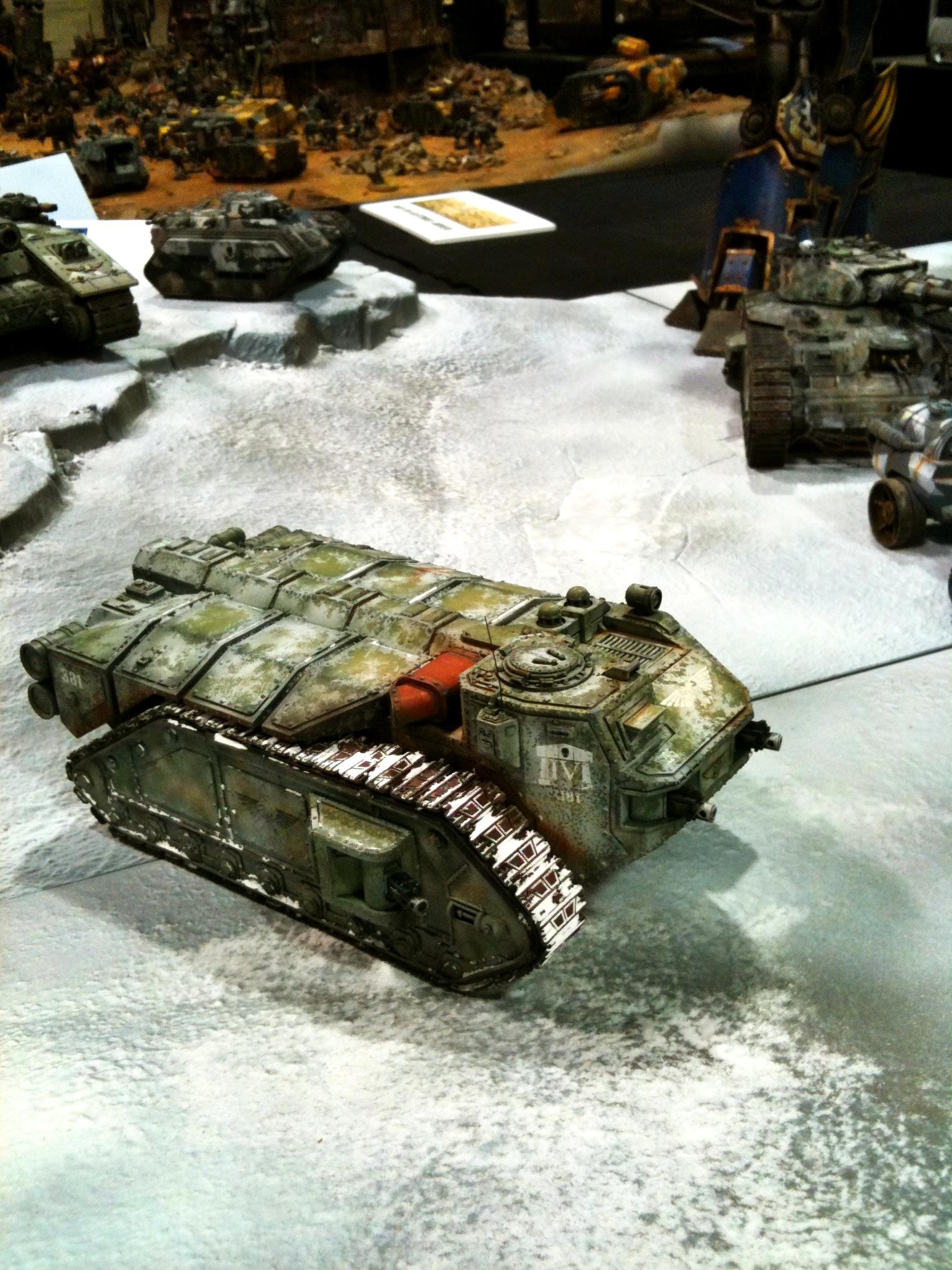 Char Hydra Astra Militarum Forge World Warhammer 40k - Occasion Partiellement Monté
